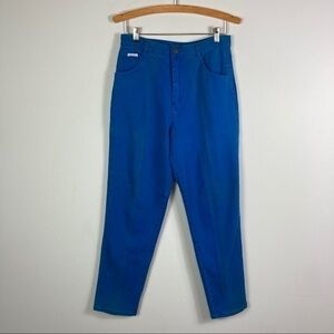 Vintage Don't Stop Turquoise High Rise Mom Jeans